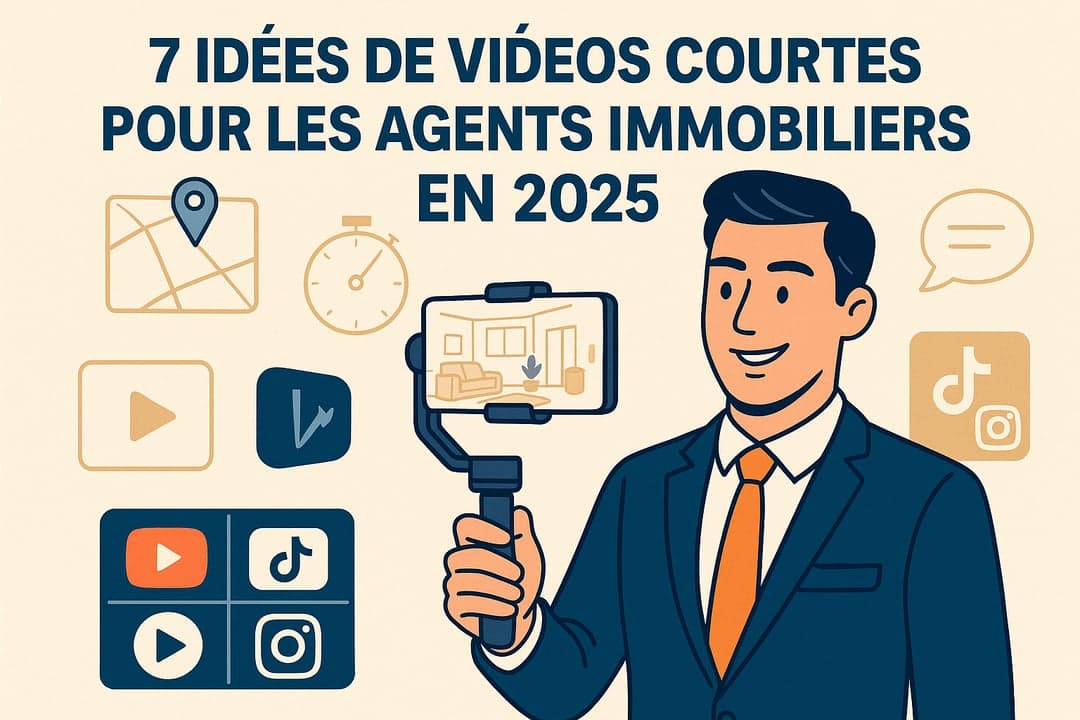 7 Idées de Vidéos Courtes pour les Agents Immobiliers en 2025