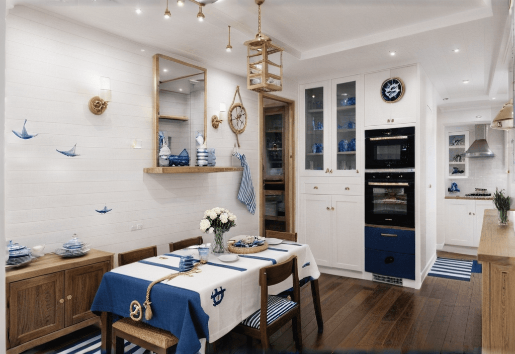 Maison familiale apres amenagement par intelligence artificielle