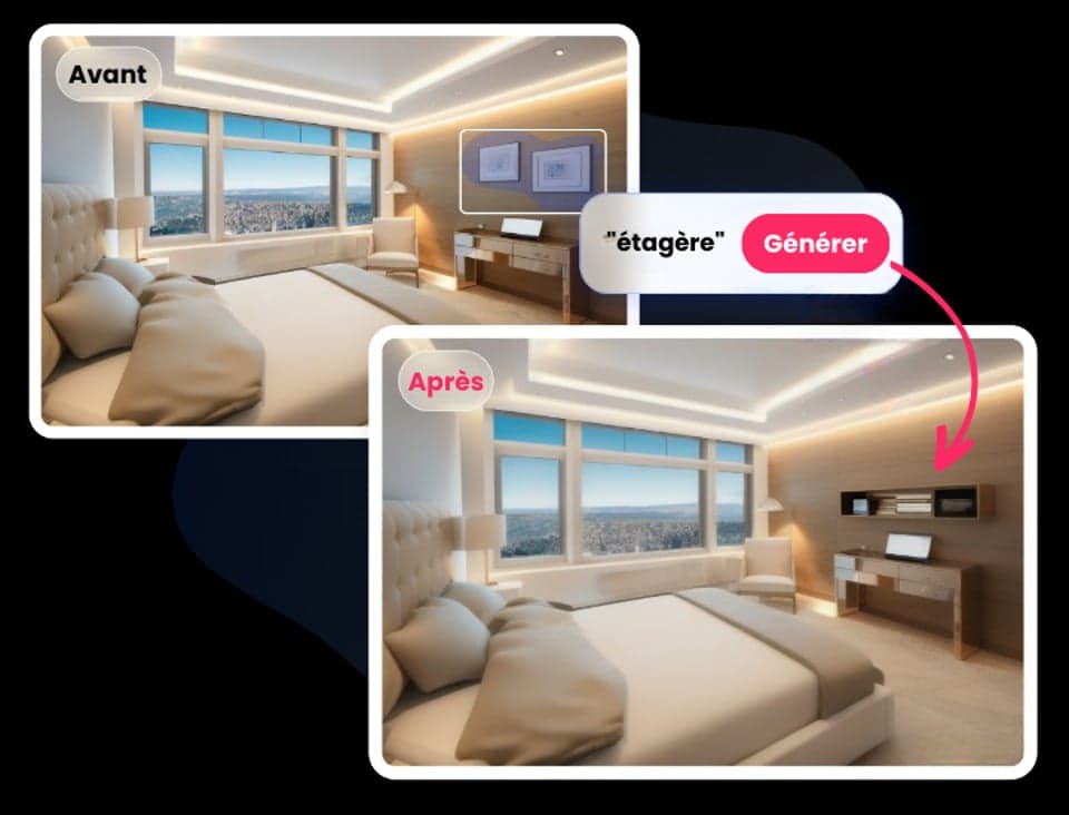 Photo originale avant home staging