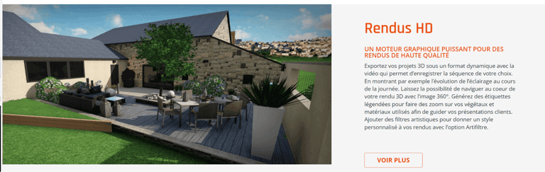 Suite NOVA (Asleve) logiciel amenagement exterieur