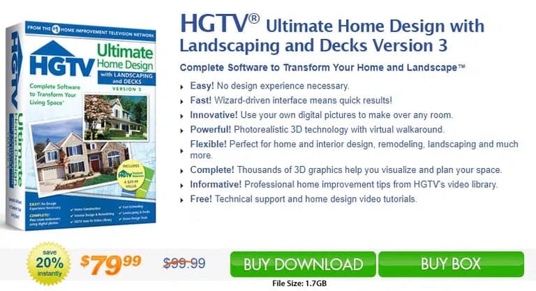 HGTV Ultimate Home Design logiciel decoration interieur
