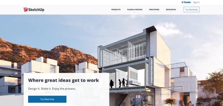 Sketch Up logiciel decoration interieur