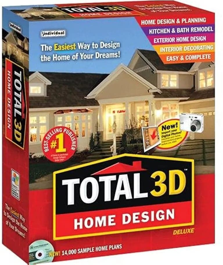 Total 3D Home logiciel decoration interieur
