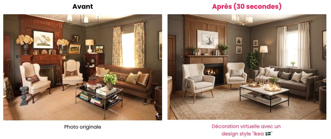 InterieurAI - home staging virtuel par IA