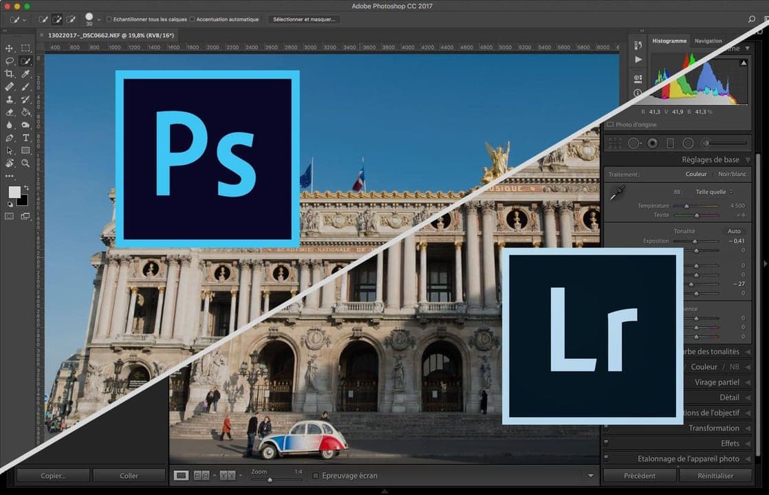 Adobe Lightroom et Photoshop pour la retouche photo immobilière