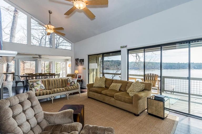 Photo immobilière avec effet de profondeur