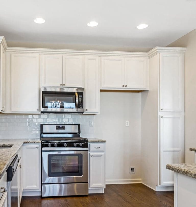 Photo immobilière avec un seul mur