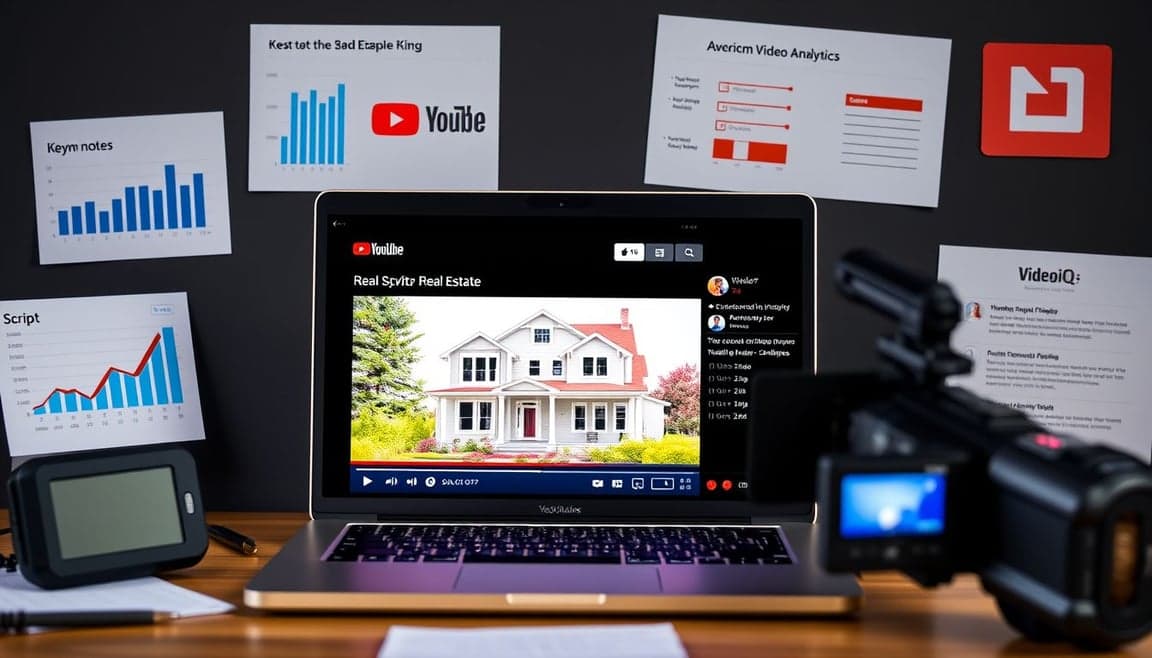 Création de contenu YouTube pour agents immobiliers