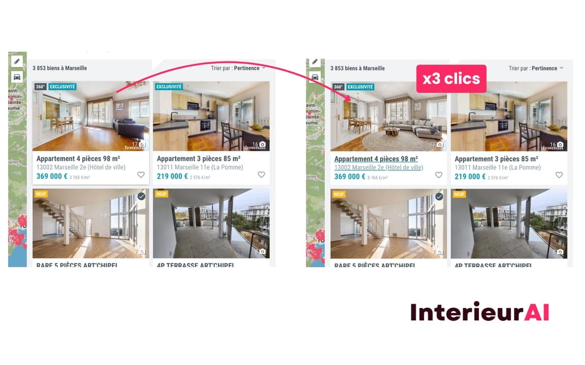 Annonce immobilière la première photo