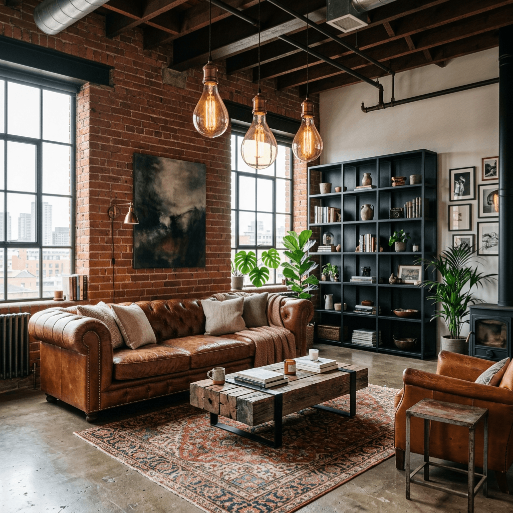 Style industriel atelier