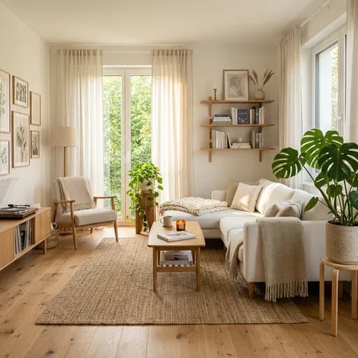 Style scandinave lumineux