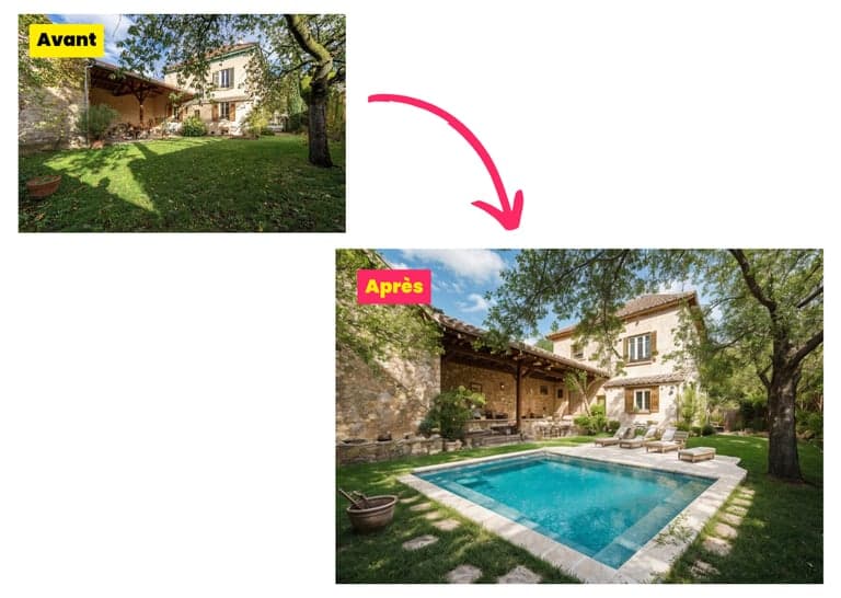 Ajouter une Piscine sur Photo