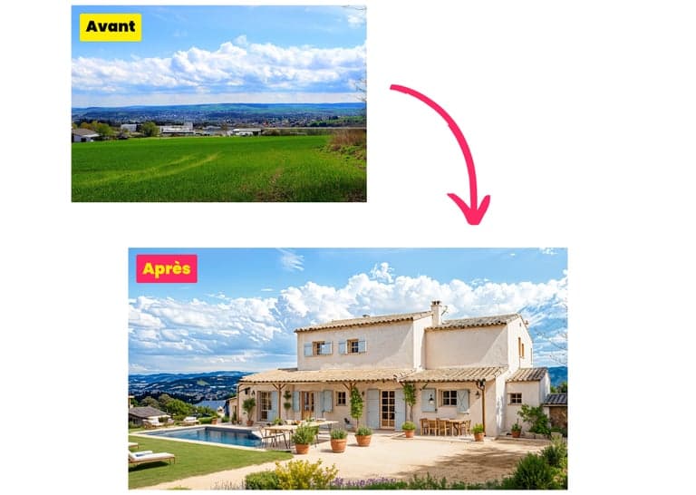 Implantation Maison sur Terrain