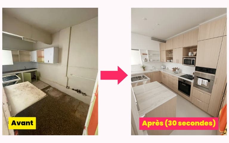 Rénover et Aménager une Cuisine Facilement Grâce à l'IA — InterieurAI