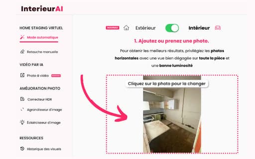 Ajouter la photo de cuisine