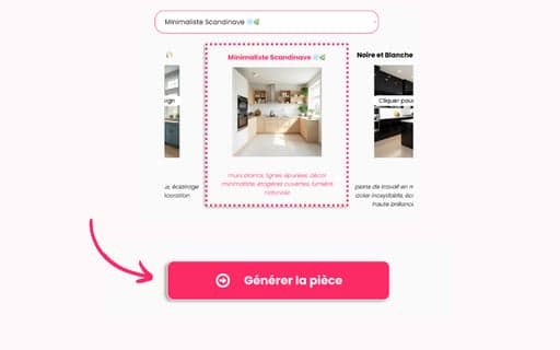 Choisir le design et générer