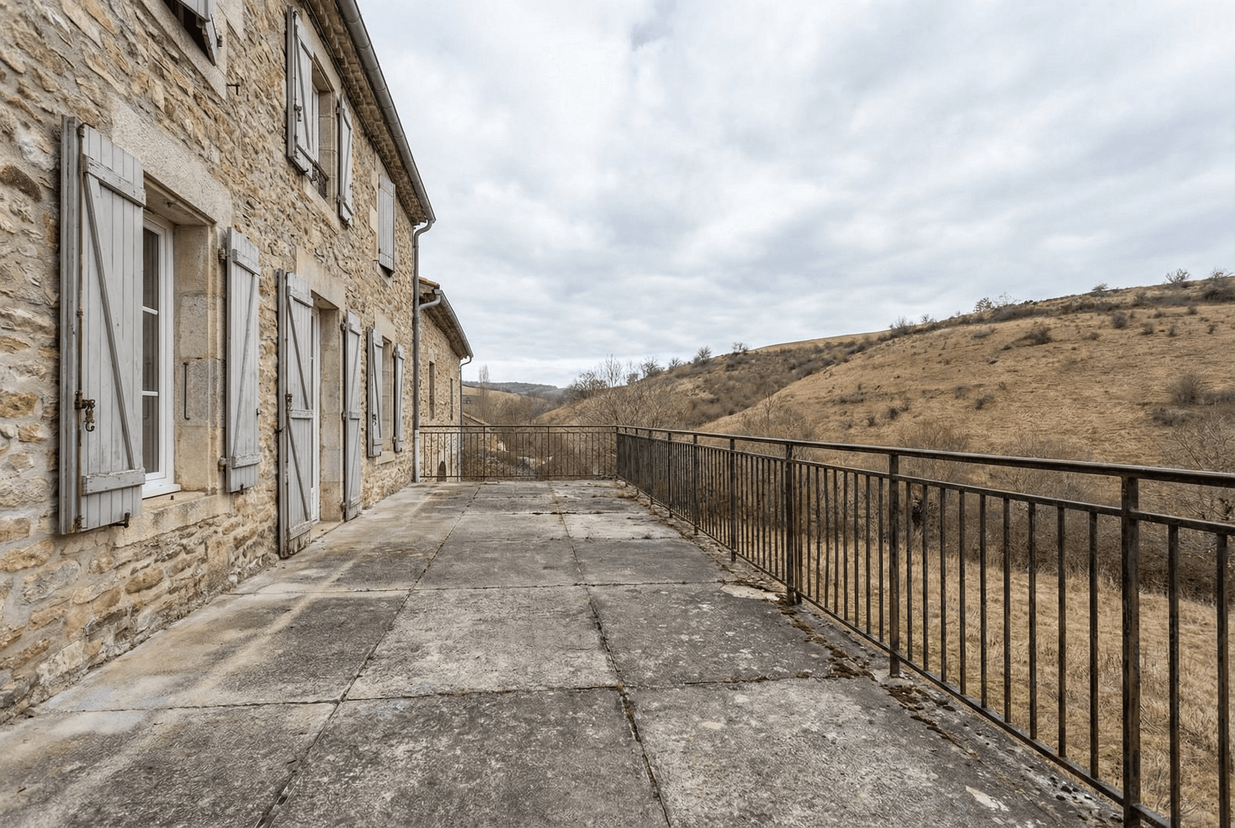 Espace de vie extérieur, avant