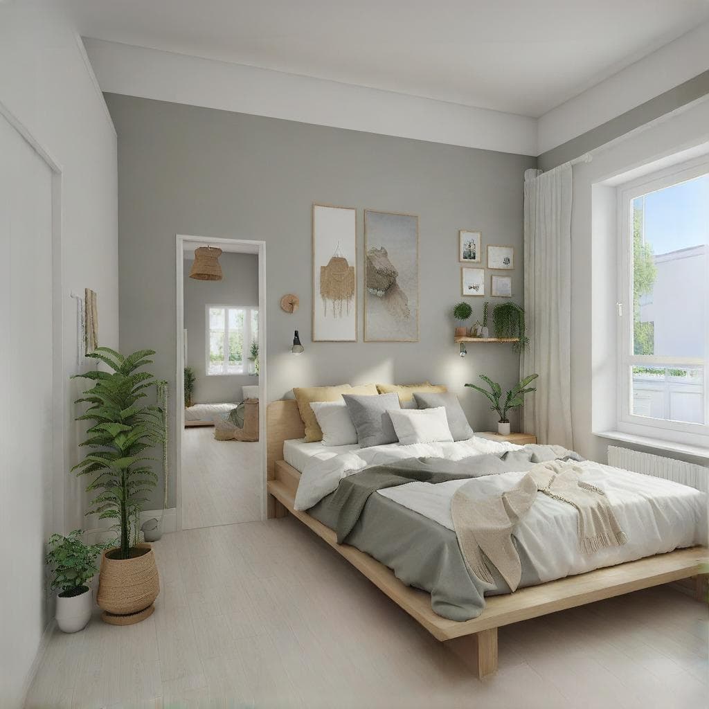 Aménagement d'une chambre par IA