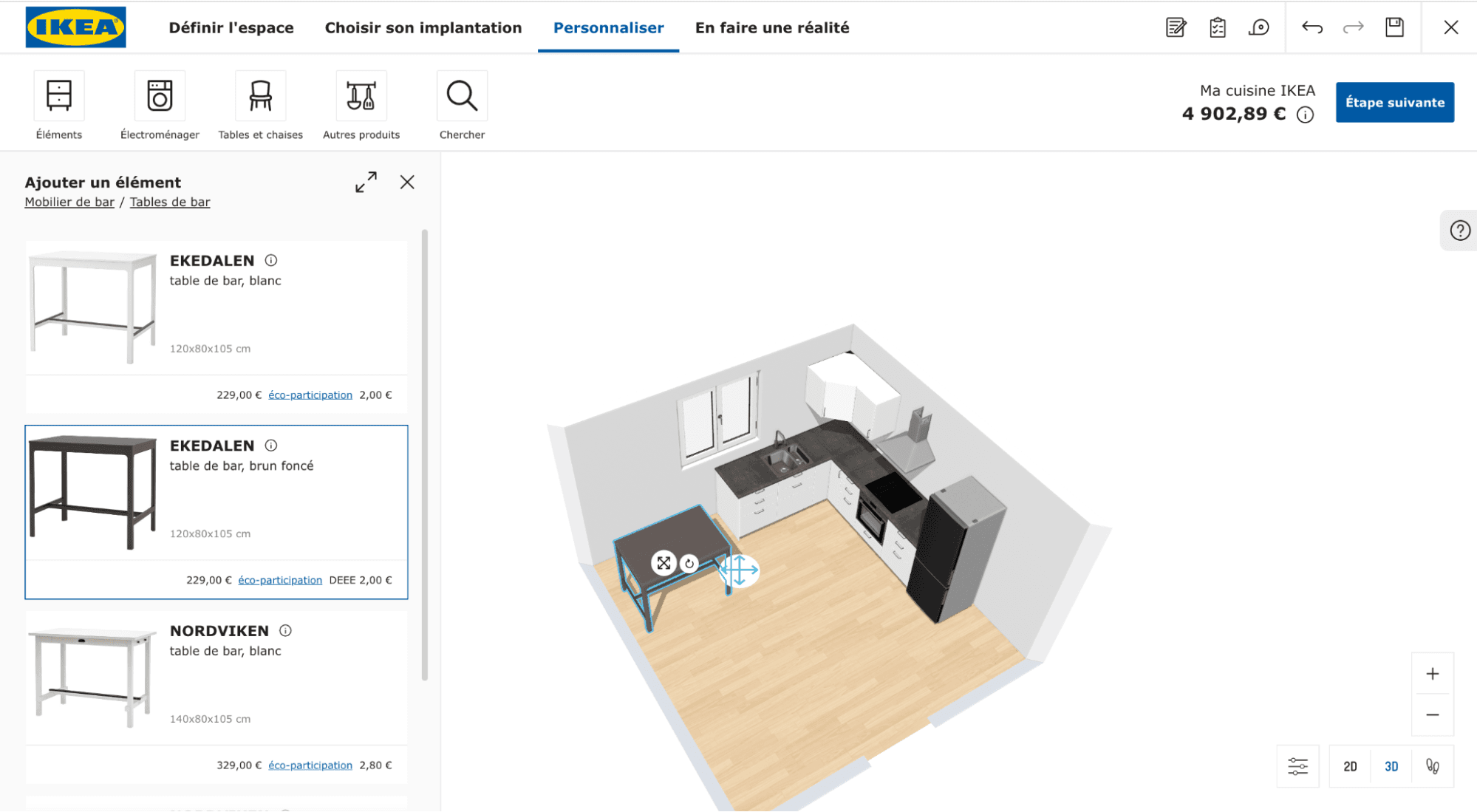 1) IKEA Home Planner home staging virtuel