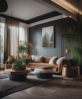 Intérieur IA dessin 2