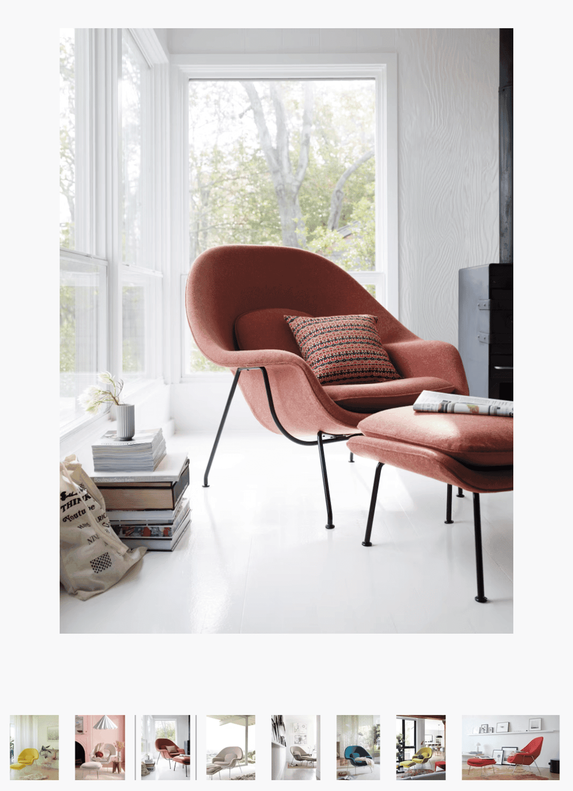 Photos d'une chaise utilisées pour entraîner un modèle d'IA spécialisé