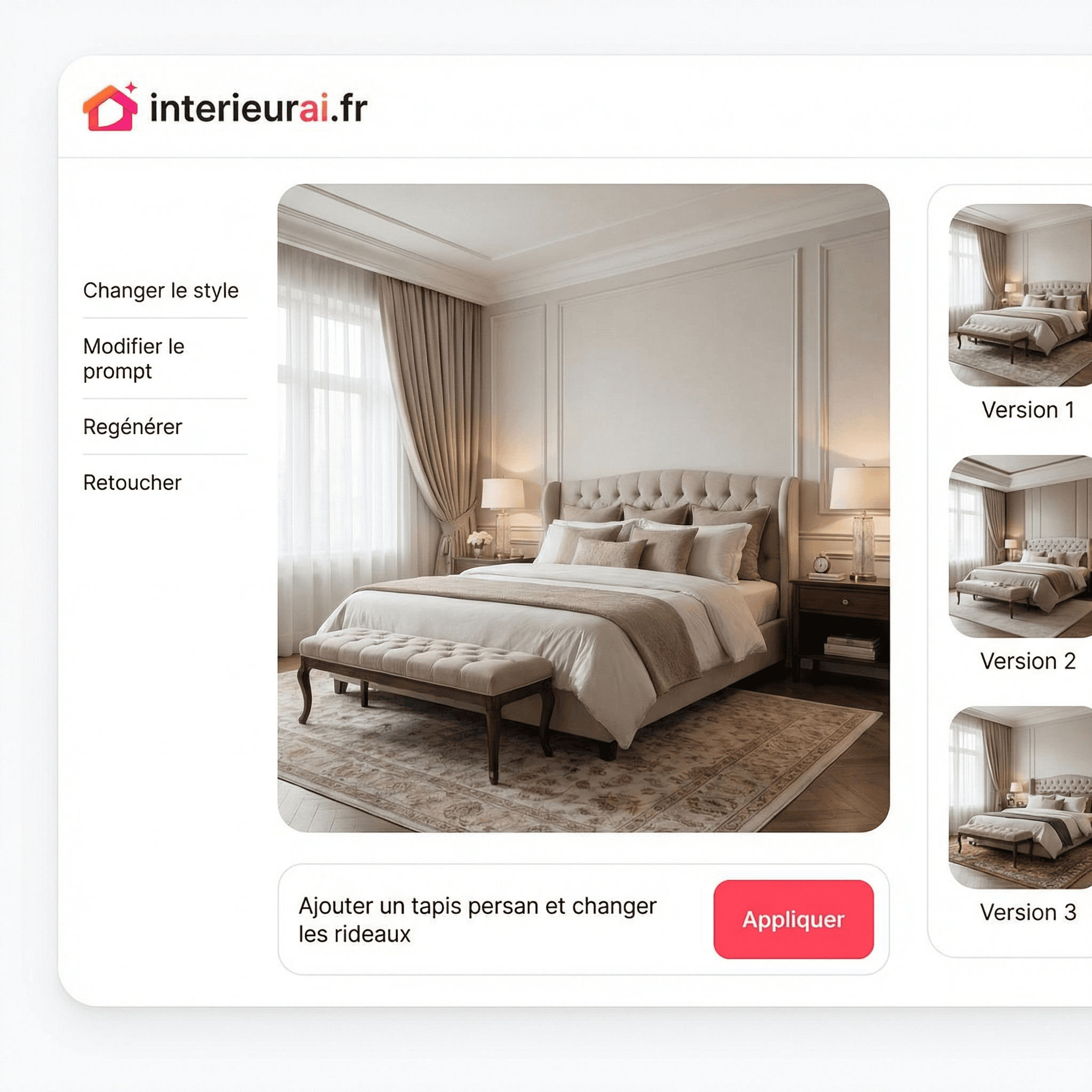 Éditeur de retouches